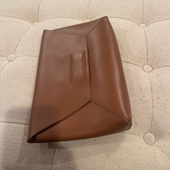 Jcrew brown leather clutch - Picture 10 of 10